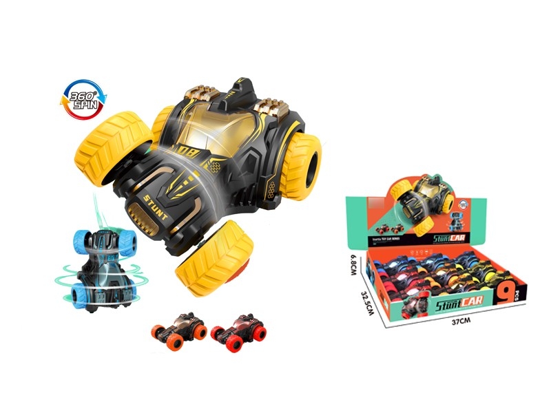 FRICTION STUNT CAR 9PCS/DISPLAY - HP1166367