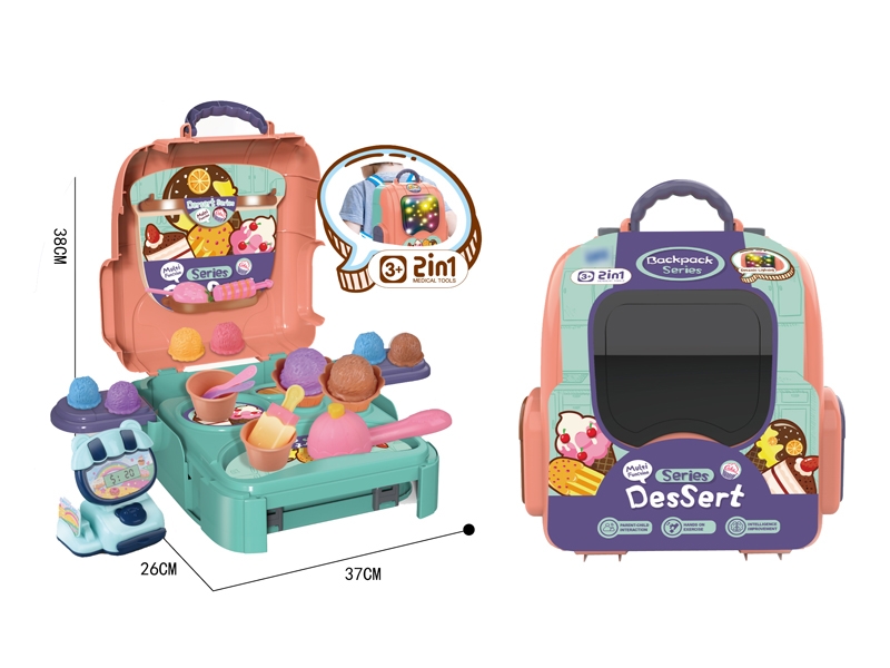 DESSERT SET W/LIGHT，NOT INCLUDED BATTERY - HP1166696