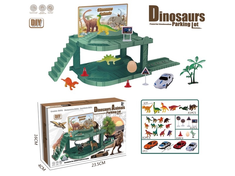DINOSAUR PARKING LOT SET - HP1167256