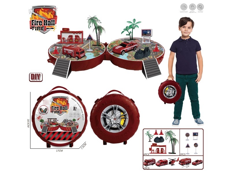 FIRE HALL SCENE TIRES - HP1167264