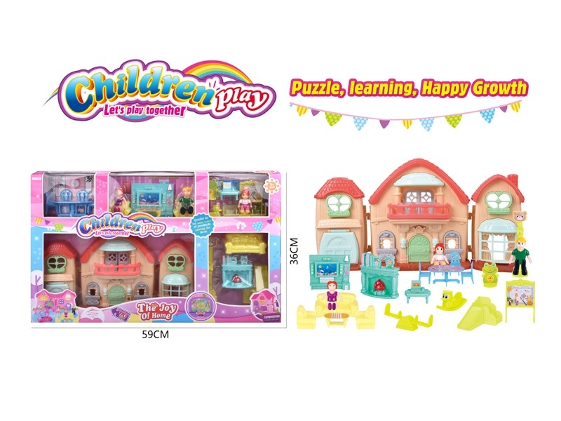 VILLA SET W/LIGHT & MUSIC - HP1167580