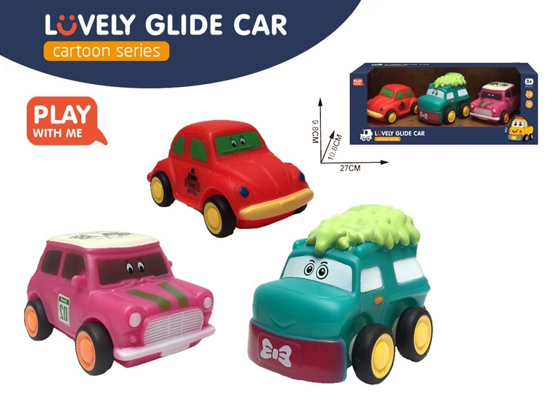 VINYL CAR 3PCS/DISPLAY - HP1167780