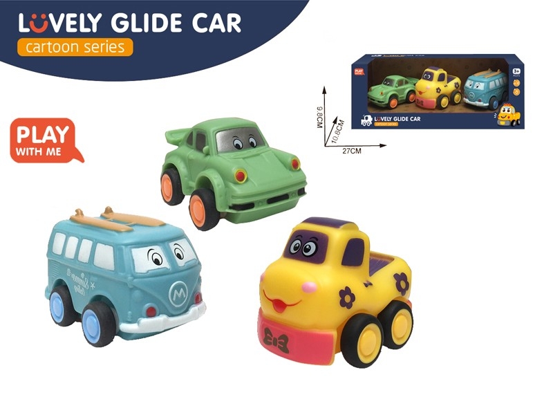VINYL CAR 3PCS/DISPLAY - HP1167782