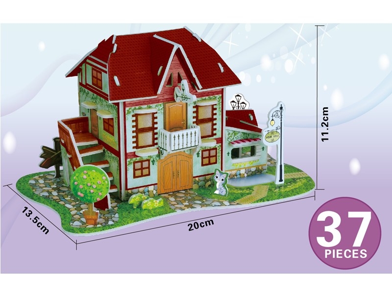 3D PUZZLE 37PCS - HP1168176