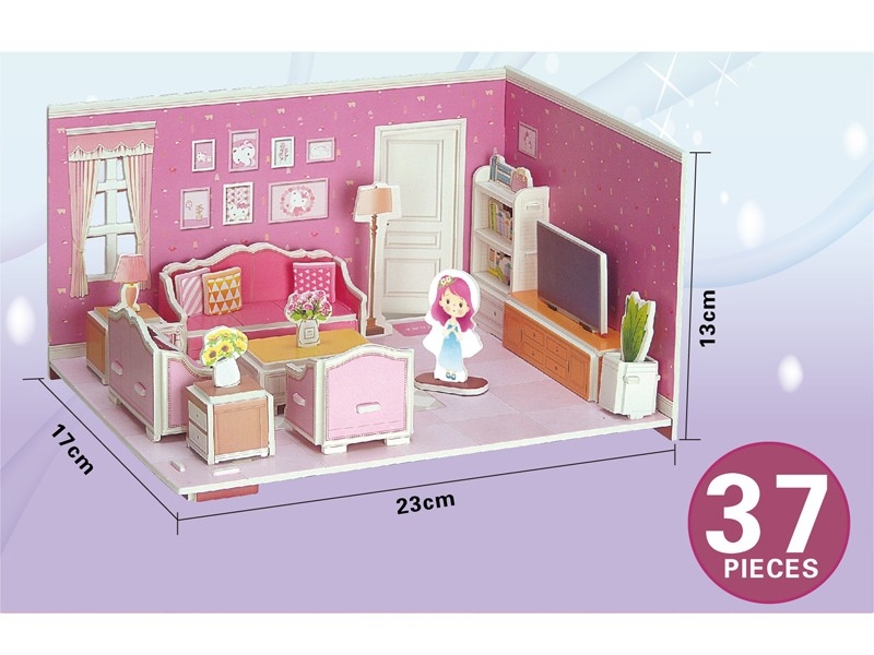 3D PUZZLE 38PCS - HP1168177