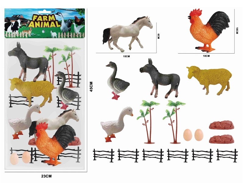 FARM ANIMAL SET 18PCS - HP1168670