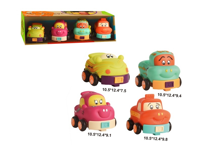 PULL BACK SOFT RUBBER CAR - HP1168819