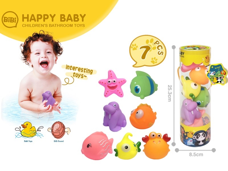 VINYL BATH TOYS 7PCS - HP1169087
