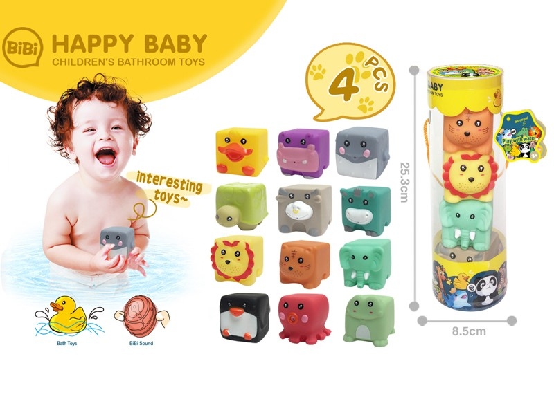 VINYL BATH TOYS 4PCS - HP1169090
