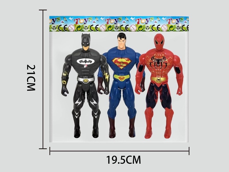 16 CM THE AVENGERS W/LIGHT，3PCS - HP1169215