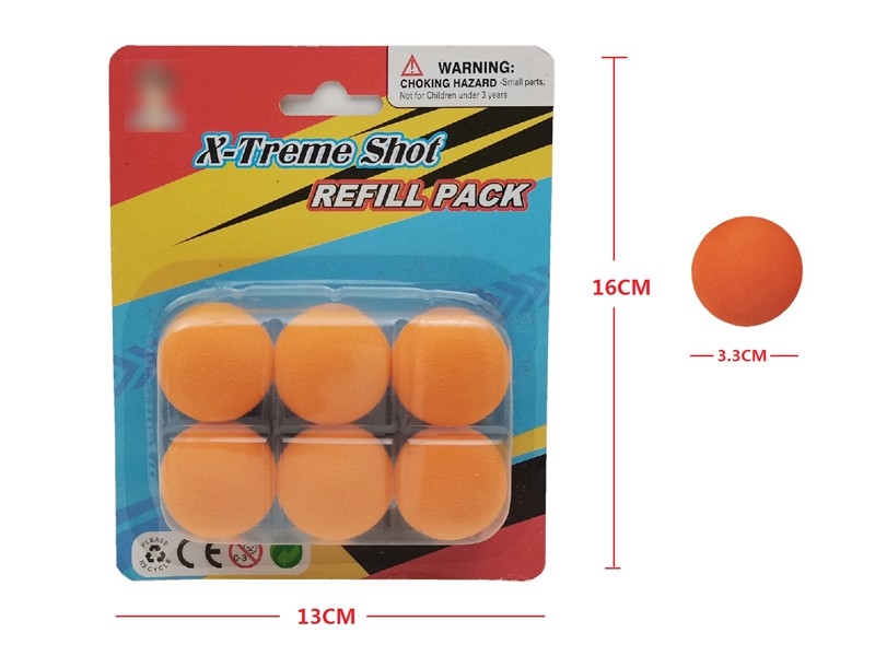 SHOOTING BULLET 6PCS - HP1169607