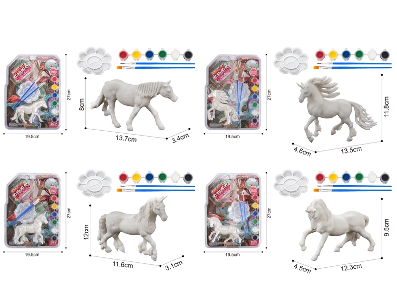 DIY PAINTING GYPSUM，4ASST - HP1170603