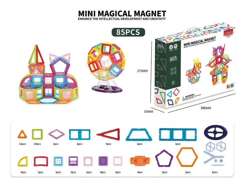 MAGNETIC BUILDING BLOCKS 85PCS - HP1171584