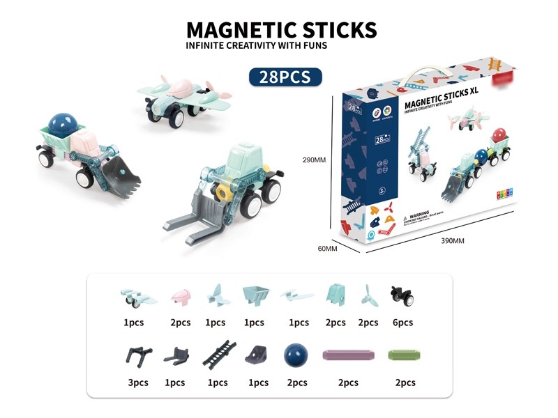 MAGNETIC STICKS 28PCS - HP1171600