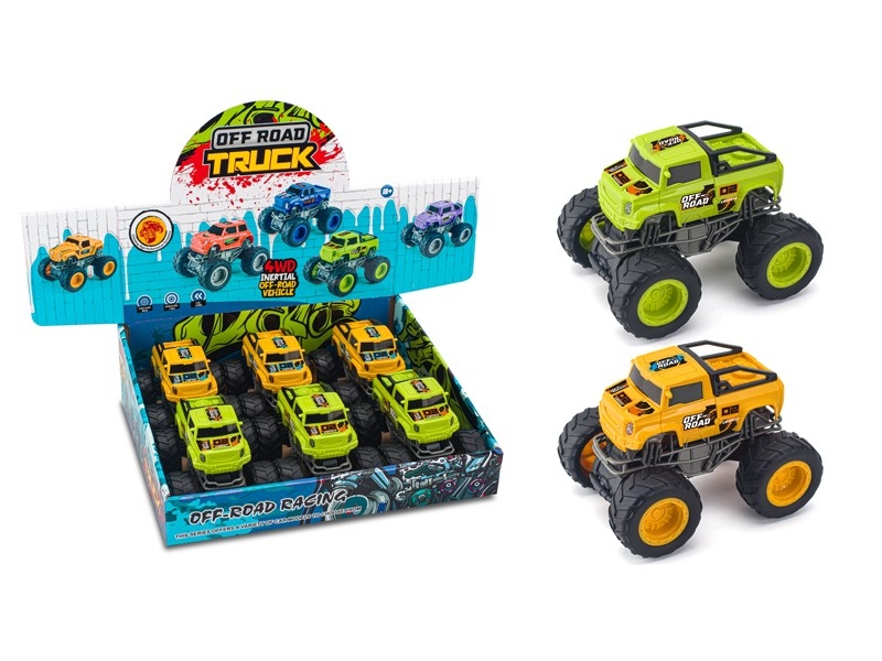 DOUBLE FRICTION CAR，6PCS/DISPLAY - HP1172123