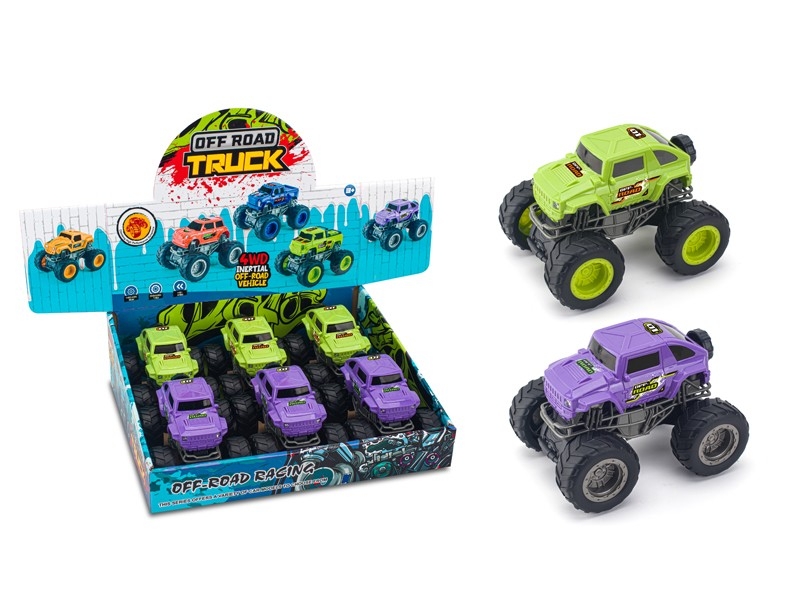 DOUBLE FRICTION CAR，6PCS/DISPLAY - HP1172124