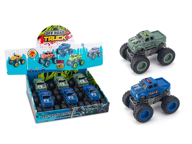 DOUBLE FRICTION CAR，6PCS/DISPLAY - HP1172125