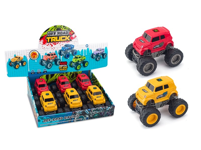 DOUBLE FRICTION CAR，6PCS/DISPLAY - HP1172126