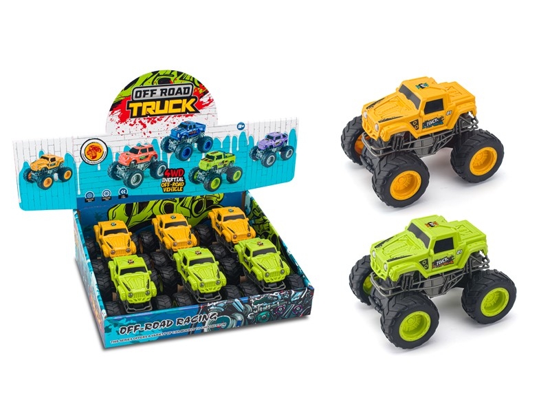 DOUBLE FRICTION CAR，6PCS/DISPLAY - HP1172127