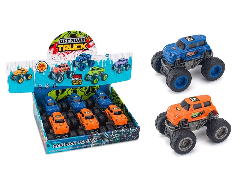 DOUBLE FRICTION CAR，6PCS/DISPLAY - HP1172129