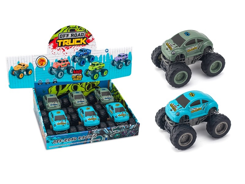 DOUBLE FRICTION CAR，6PCS/DISPLAY - HP1172130