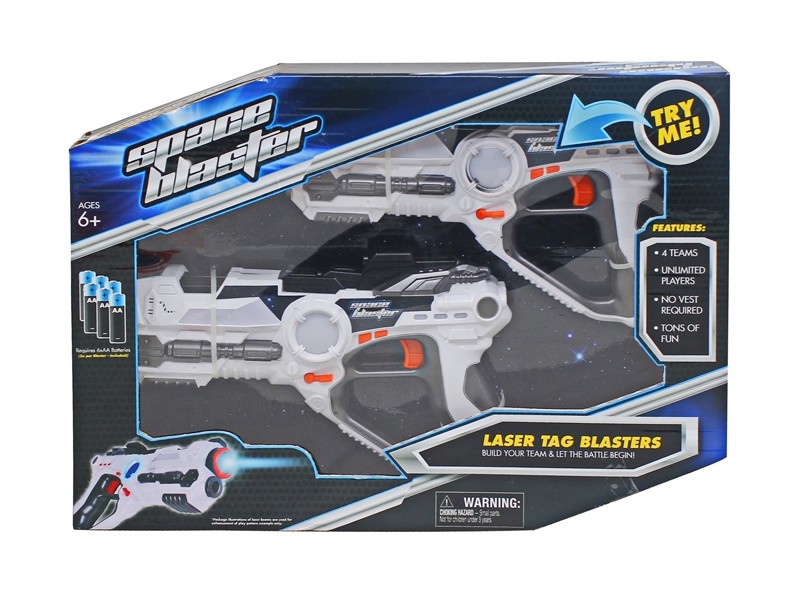 B/O LASER GUN W/LIGHT & SOUND & SHAKE - HP1172193