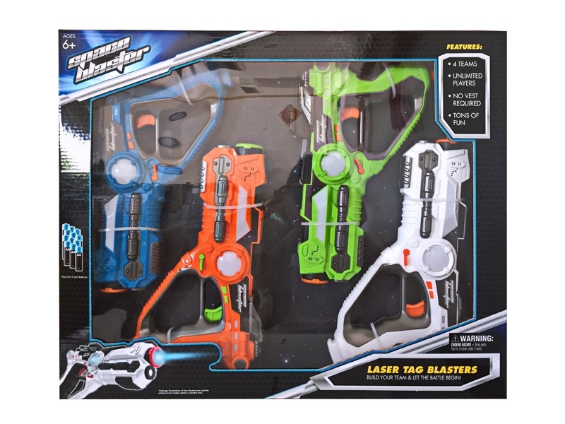 B/O LASER GUN W/LIGHT & SOUND & SHAKE - HP1172195