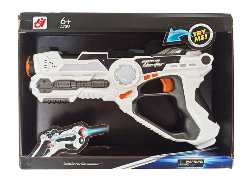 B/O LASER GUN W/LIGHT & SOUND & SHAKE - HP1172196