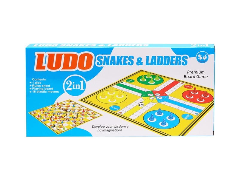 2 IN 1 SNAKES & lADDERS - HP1172381