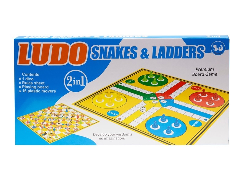 2 IN 1 SNAKES & lADDERS - HP1172382