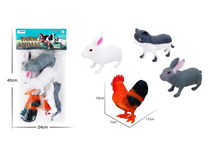 FARM ANIMAL SET 4PCS - HP1172442