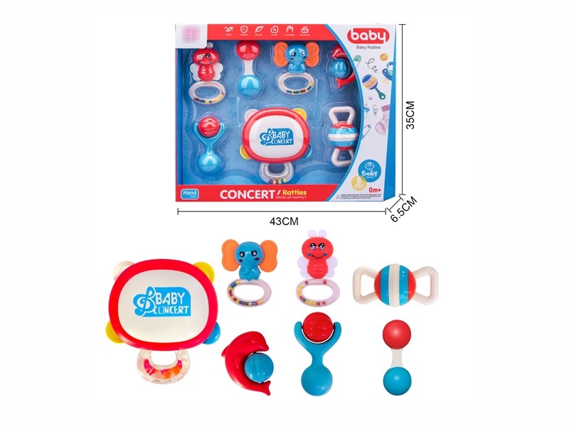 BABY RATTLE 7PCS - HP1173095