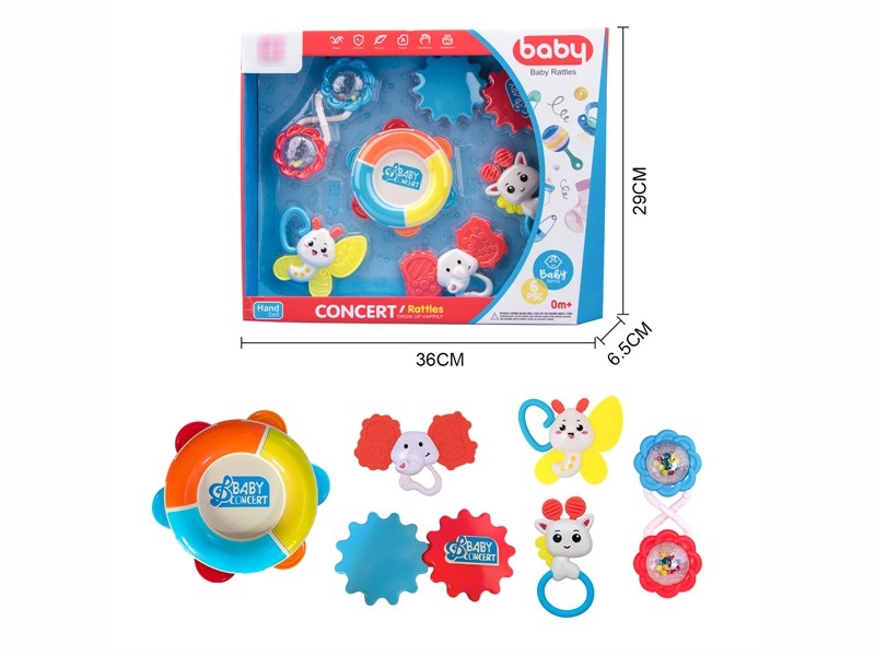 BABY RATTLE 6PCS - HP1173098