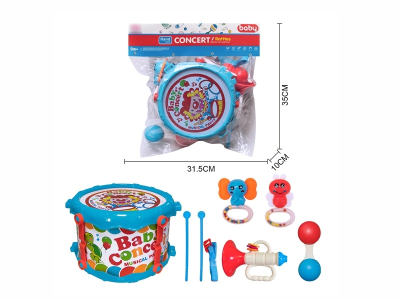 BABY RATTLE 8PCS - HP1173101