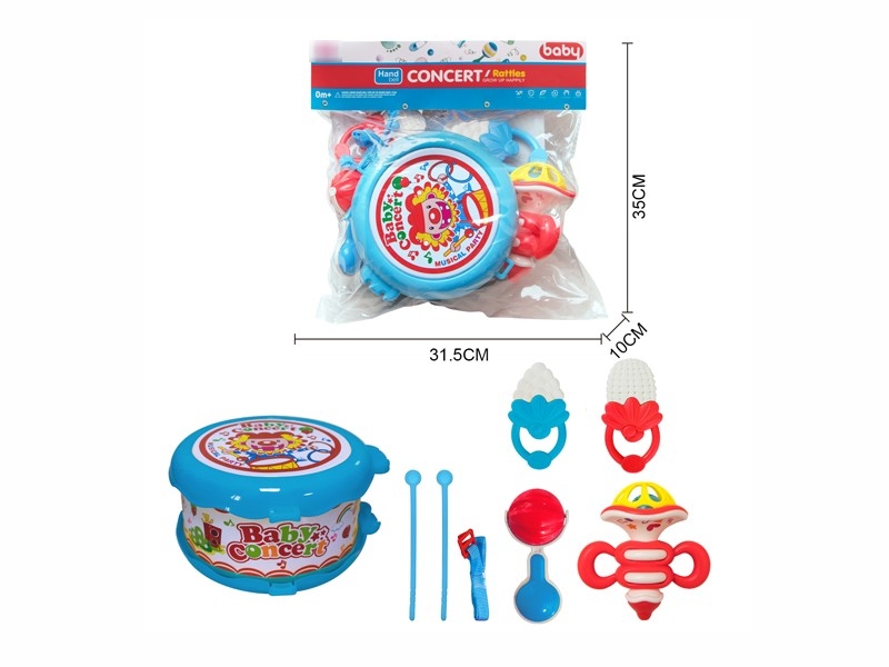 BABY RATTLE 8PCS - HP1173103