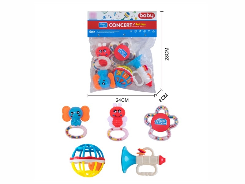 BABY RATTLE 5PCS - HP1173134