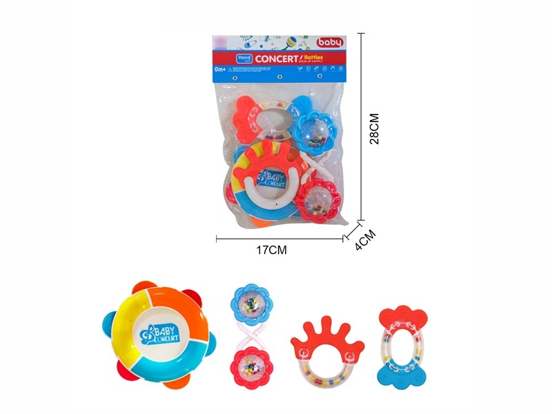 BABY RATTLE 4PCS - HP1173137