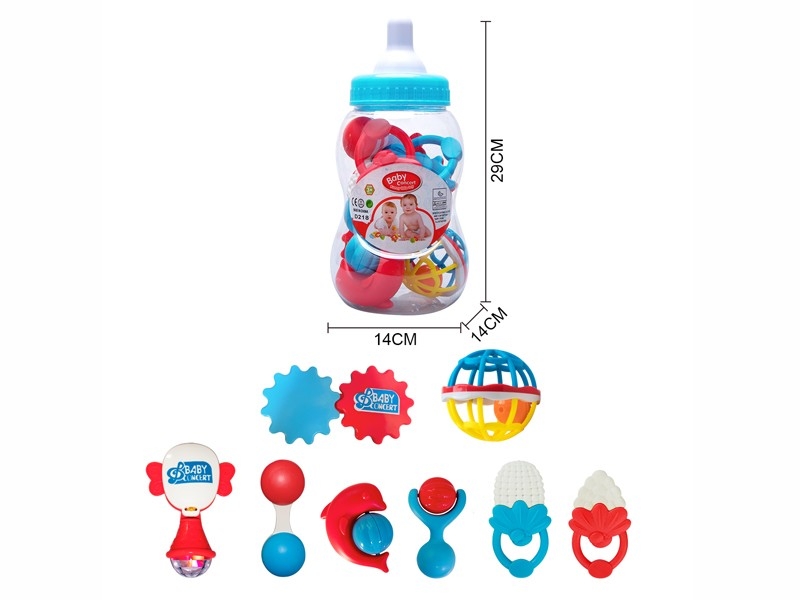 BABY RATTLE 8PCS - HP1173146