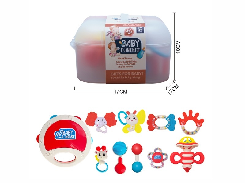 BABY RATTLE 8PCS - HP1173152