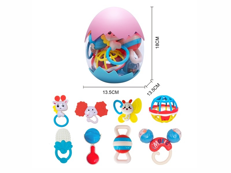 BABY RATTLE 8PCS - HP1173161