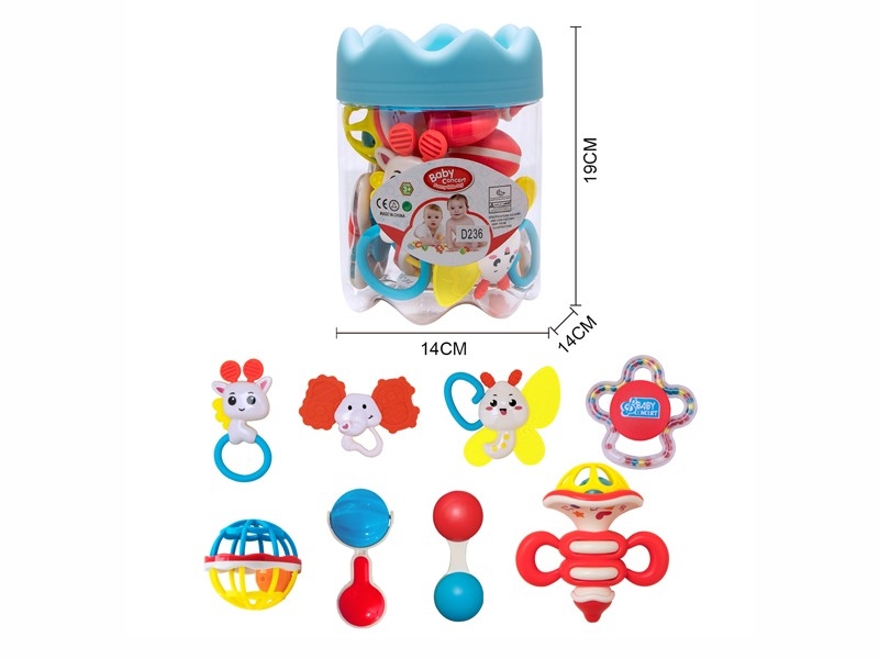 BABY RATTLE 8PCS - HP1173164
