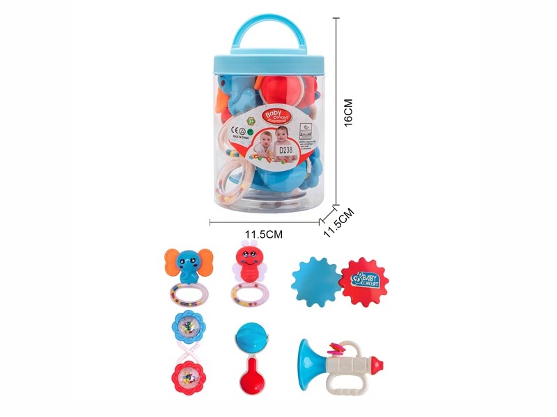 BABY RATTLE 6PCS - HP1173165