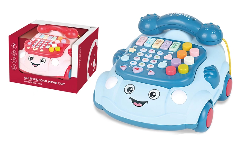 MULTIFUNCTIONAL TELEPHONE CAR W/LIGHT & MUSIC - HP1173291