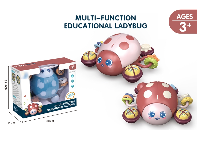 CARTOON ELECTRONIC COCCINELLA SEPTEMPUNCTATA BLUE/RED - HP1173700