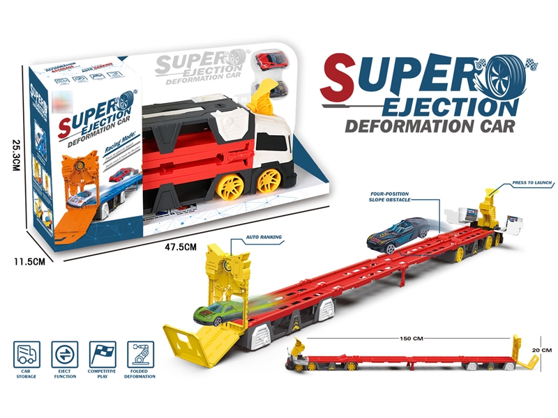 PRESS & GO DIE CAST RAIL WAY SET,INCLUDED 3AG13 - HP1173970