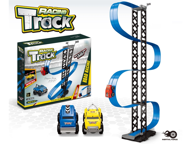 RACING TRACK SET W/1*FRICTION CAR - HP1174059