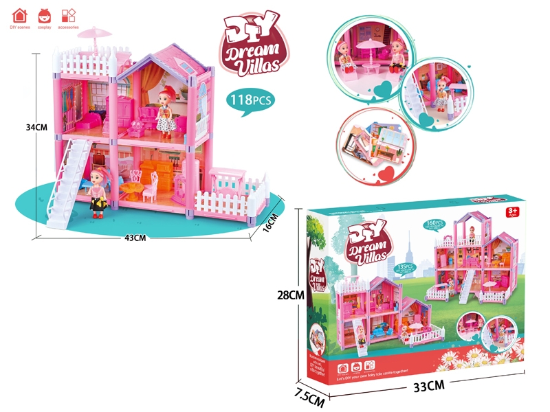 DIY VILLA 118PCS - HP1174102