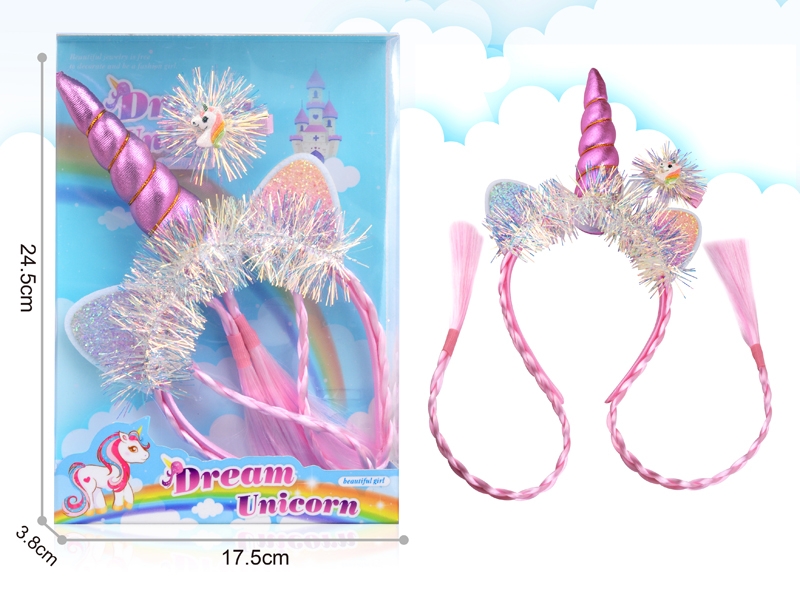 女孩饰品-独角兽发箍套礼盒 - HP1174146
