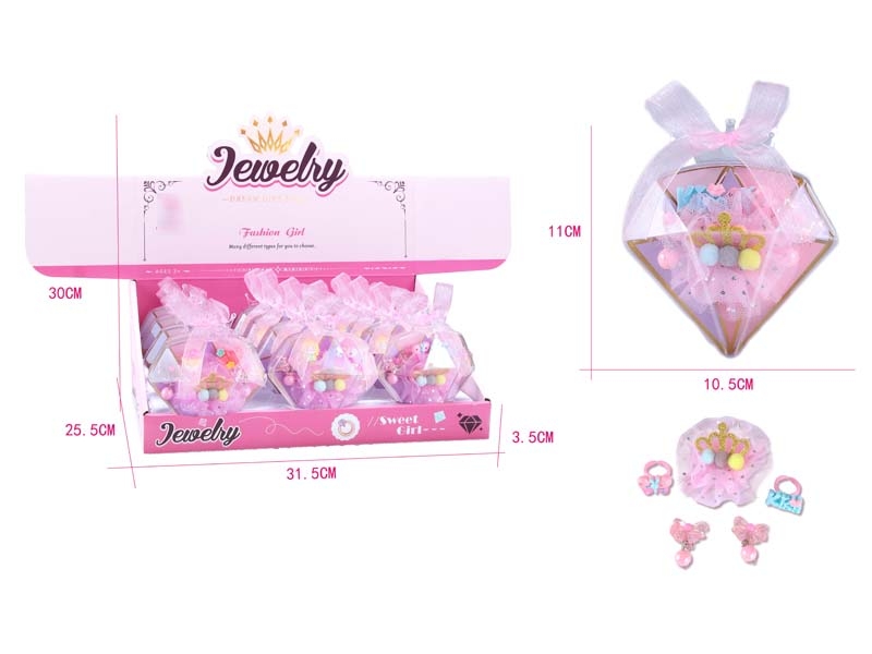 女孩饰品-儿童发饰耳夹礼盒 - HP1174148