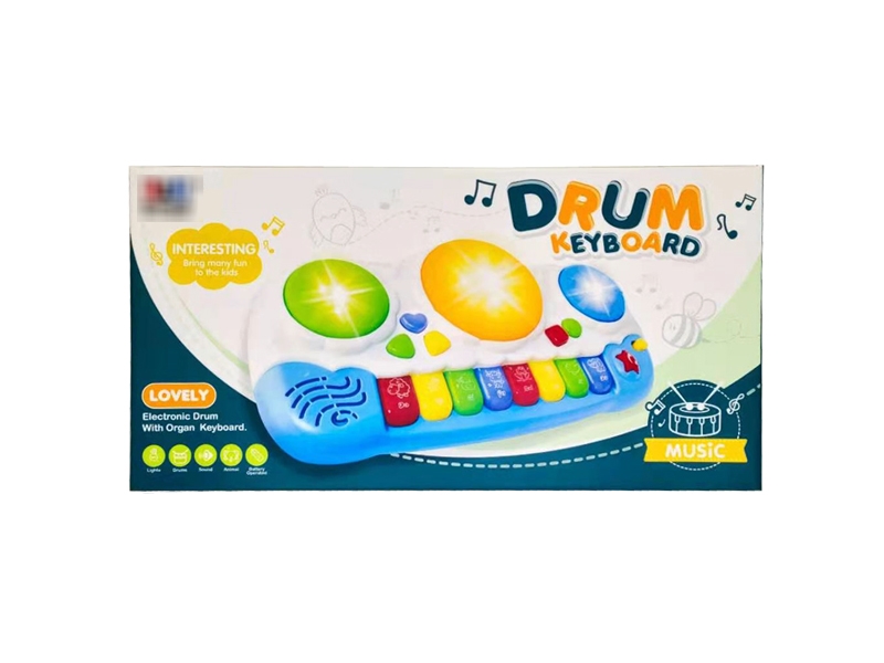 DRUM KEYBOARD W/LIGHT & MUSIC - HP1174434